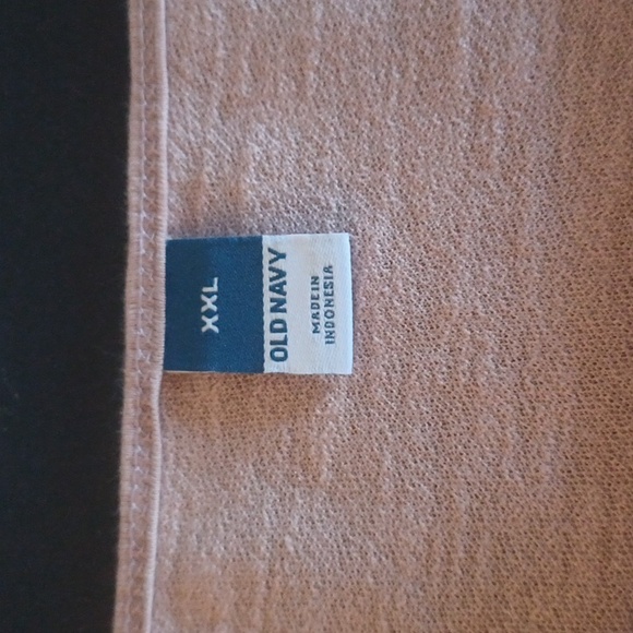 NWT Old Navy women's Henley. XXL Short sleeve. Peach color. Boxy loose fit - Picture 4 of 9